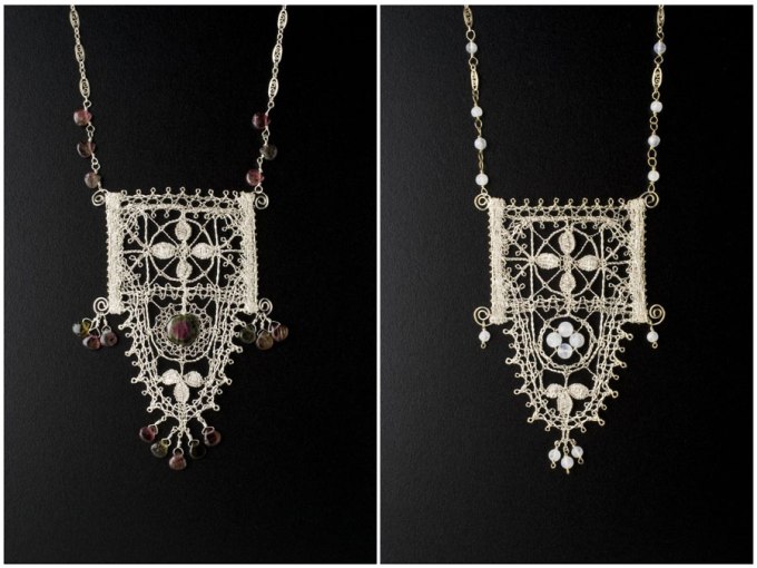 Silver Genoese Scallop Pendant