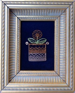 needle lace sampler I