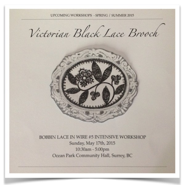 victorian brooch poster